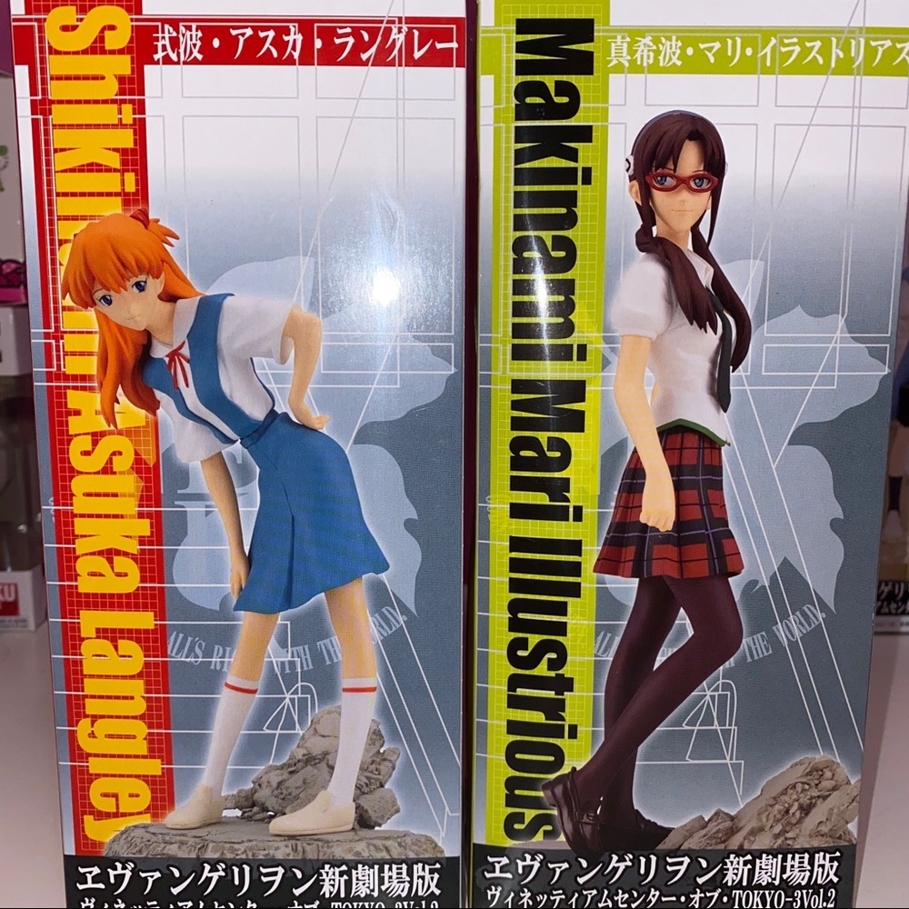 Evangelion prize figure set
